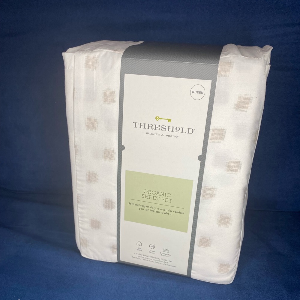 Threshold Queen Organic Cotton 300 Thread Count